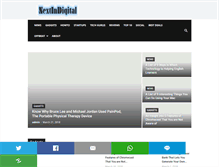 Tablet Screenshot of nextindigital.com